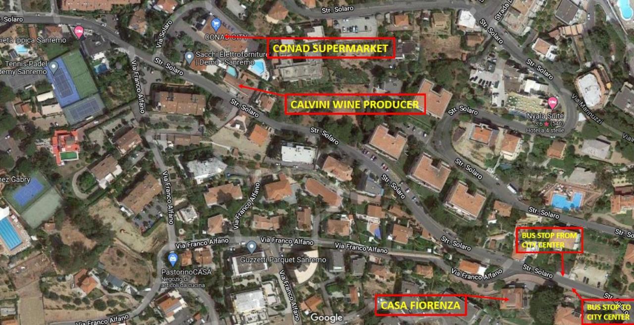 Casa Fiorenza Parcheggio Privato سانريمو المظهر الخارجي الصورة